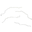 Brake Line for 2007-2018 Jeep Wrangler JK 2-Door Intermediate stainless steel