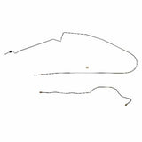 93-95 Jeep Wrangler Intermediate Brake Line Kit No ABS Stainless Steel