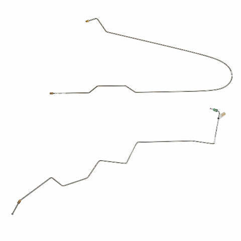 Intermediate Brake Line Kit for 99-04 Jeep Grand Cherokee stainless steel