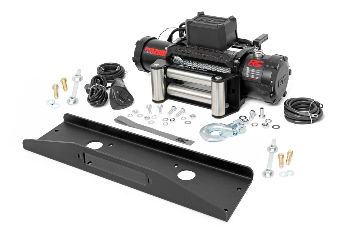 Winch Plate; PRO12000; Mahindra Roxor 92074