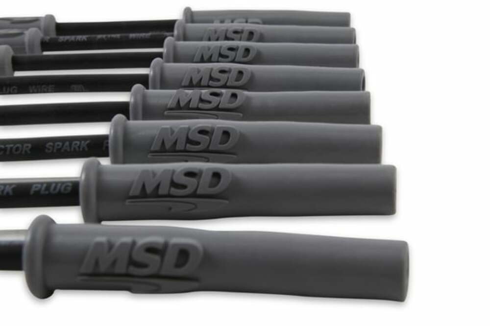 MSD spark plug wire set for 1997-2004 Chevy Corvette black ls CAMARO-97-ON-32813