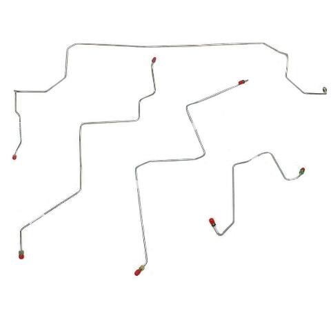 Front Brake Line Kit for 2002-2005 Dodge Ram 1500 2WD stainless steel
