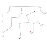 Front Brake Line Kit for 2002-2005 Dodge Ram 1500 2WD stainless steel