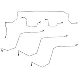 Front Brake Line Kit for 02-05 Dodge Ram 1500 AWABS 2WD stainless steel