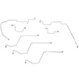 Front Brake Line Kit for 2002-2005 Dodge Ram 1500 AWABS ABS 4WD steel