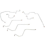 Front Brake Line Kit For Dodge Ram 1500 2002-2005 w/ 4WD AWABS WKT0204SS