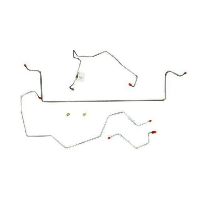 Front Brake Line Kit for 2013 03-05 Jeep Liberty No ABS steel