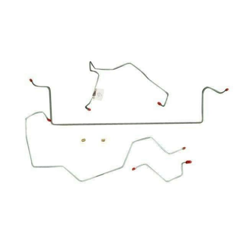 Front Brake Line Kit for 03-05 Jeep Liberty No ABS