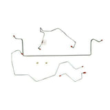 Front Brake Line Kit for 03-05 Jeep Liberty No ABS 4WD stainless steel