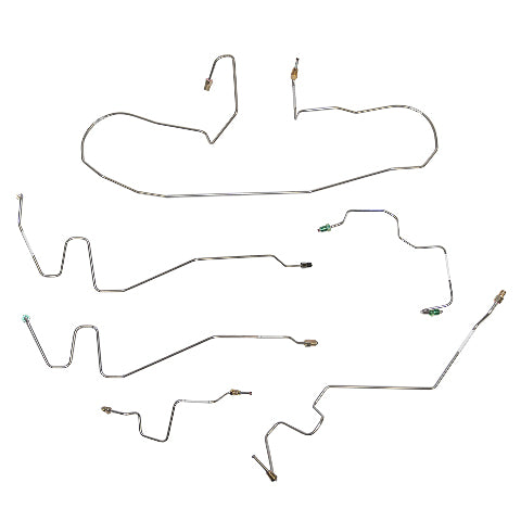 2003 - 2005 Dodge Ram 2500/3500 4WD, AWABS Front Brake Line Kit - WKT0354OM