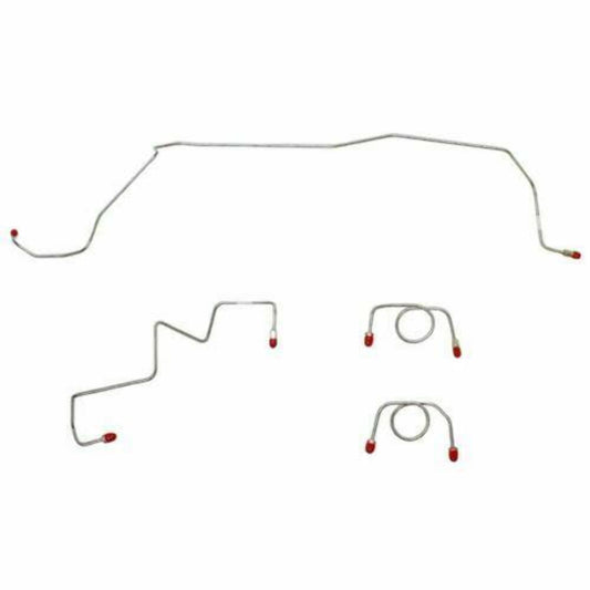 2003-05 Dodge Neon Front Brake Line Kit SRT-4 All Variants Steel - WKT0381OM