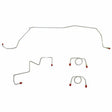 Front Brake Line Kit for 2003-2005 Dodge Neon stainless steel