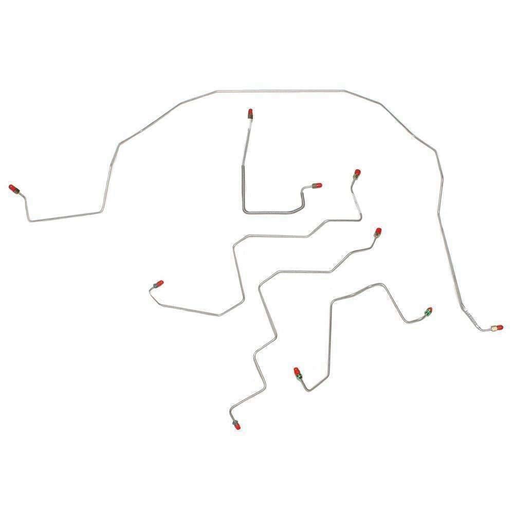 Front Brake Line Kit for 2006 Dodge Ram 1500 ABS 4WD steel