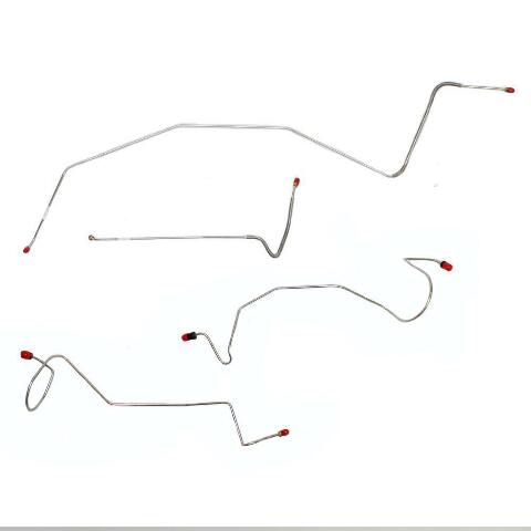 Front Brake Line Kit for 1978 Dodge W150 4WD stainless steel