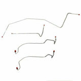 Front Brake Line Kit for 1979 Dodge D150 2WD stainless steel