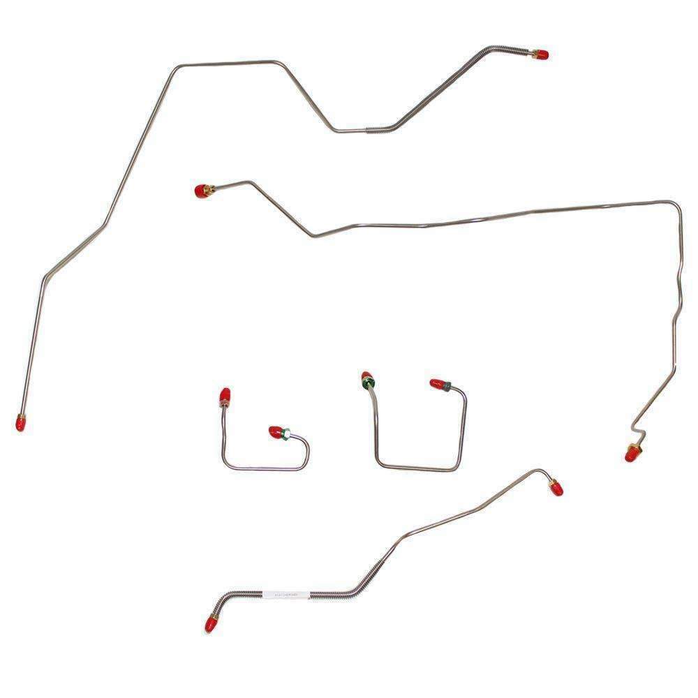 Front Brake Line Kit for 1995-2001 Jeep Cherokee ABS steel