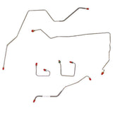 Front Brake Line Kit for 1995-2001 Jeep Cherokee ABS steel