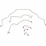 Front Brake Line Kit for 1994-1995 94-95 Dodge Ram ABS 2WD stainless steel