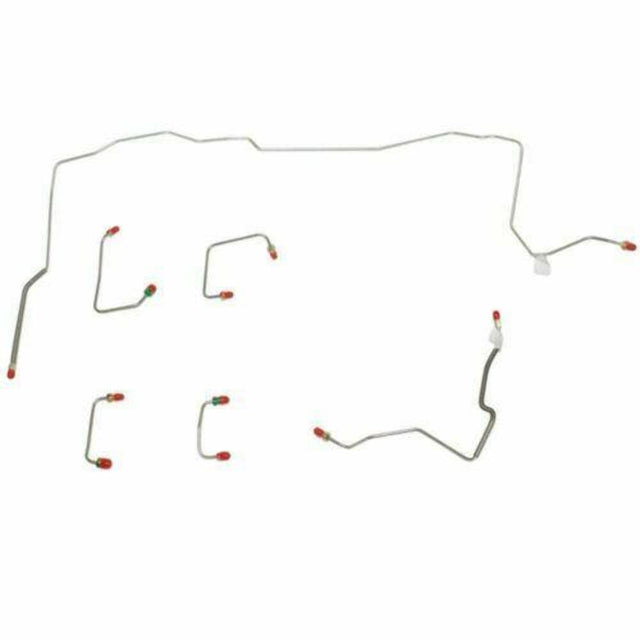 Front Brake Line Kit for 1994 Jeep Grand Cherokee AWABS 4WD disc brakes stainless steel