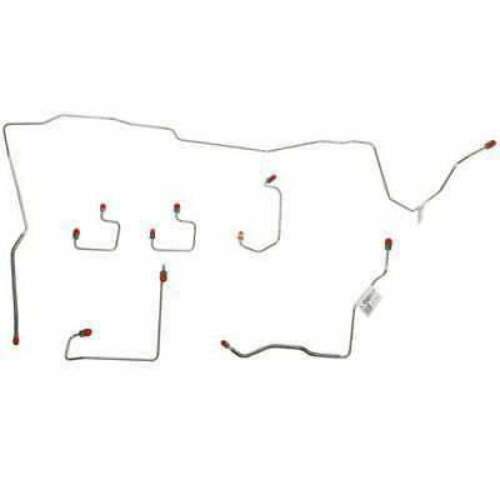 Front Brake Line Kit for Fits: 95-96 Jeep Grand Cherokee