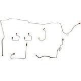 Front Brake Line Kit for 95-96 Jeep Grand Cherokee stainless steel