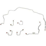Front Brake Line Kit for 97-98 Jeep Grand Cherokee steel