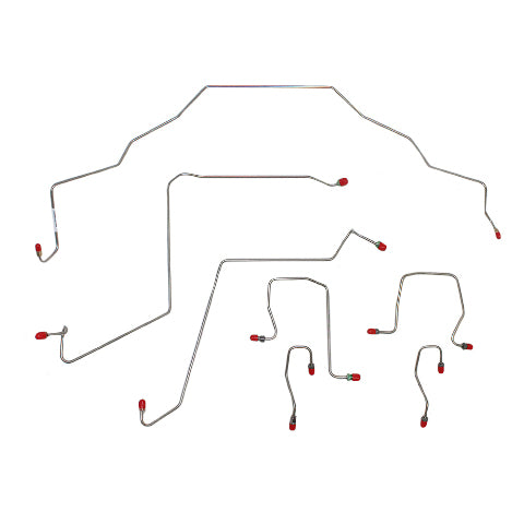 98-01 Dodge Ram 1500 Front Brake Line Kit 2WD RWABS