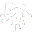 Front Brake Line Kit for 1998-2001 Dodge Ram 1500 ABS 4WD stainless steel