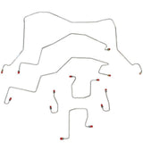 Front Brake Line Kit for 1998-2001 Dodge Ram 1500 ABS 4WD stainless steel