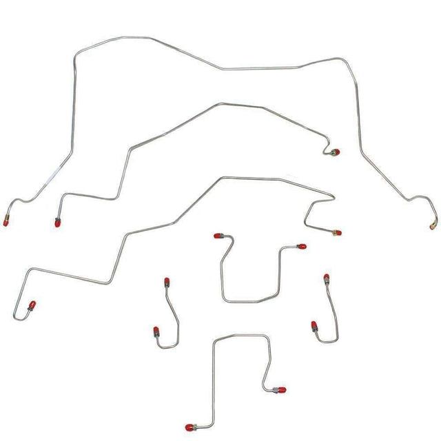 Front Brake Line Kit for 1998-2001 Dodge Ram 1500 ABS 4WD stainless steel