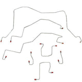 Front Brake Line Kit for 1998-2001 Dodge Ram 1500 4WD stainless steel