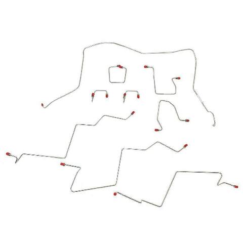 98-01 Dodge Ram 1500 Front Brake Line Kit 4WD AWABS