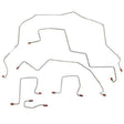 Front Brake Line Kit for 1998-2002 Dodge Ram 2500 ABS 4WD 2WD steel