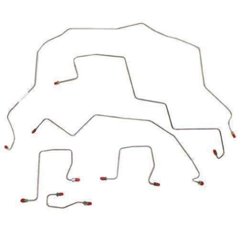 Front Brake Line Kit for 1998-2002 Dodge Ram 2500 ABS 4WD 2WD steel