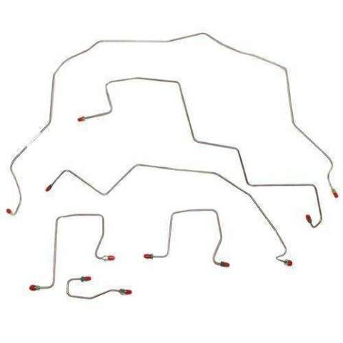 1998-2002 Dodge Ram 2500 Front Brake Line Kit 4WD RWABS Stainless Steel