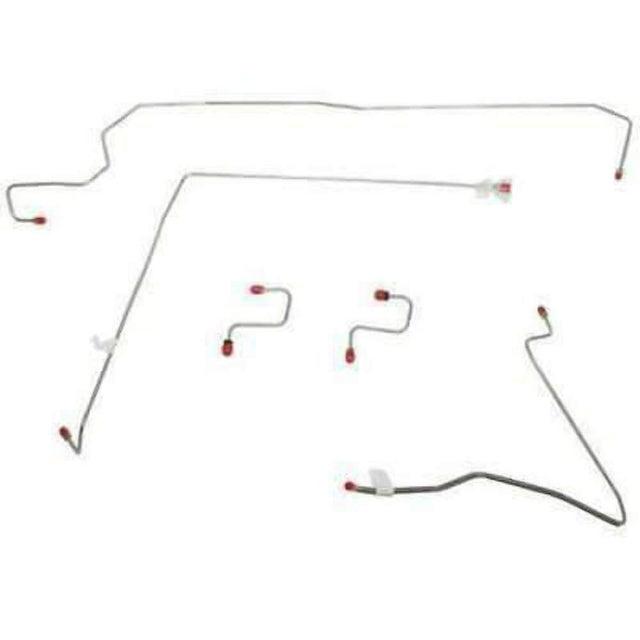 Front Brake Line Kit for 2013 99-04 Jeep Grand Cherokee AWABS 4WD steel