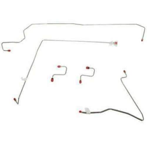 Front Brake Line Kit for 99-04 Jeep Grand Cherokee AWABS 4WD stainless steel