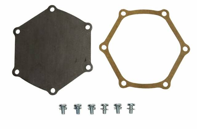 gasket set fits 1955-1957 Chevy Full Size Water Pump Backing Plate small block WPP001 Shafer's Classic Reproductions
