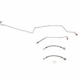 Brake Line for 2003-2005 Jeep Liberty Rear Axle Lines No- Rear ABS stainless steel