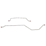 1997-2006 Jeep Wrangler TJ Rear Axle Brake Lines Dana 35 Rear Drums Stainless