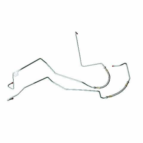 Transmission Cooler Lines for 2005-2007 Jeep Liberty steel