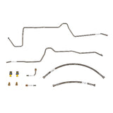 2003-04 Jeep Wrangler Transmission Cooler Lines TJ w/ 4.0L Stainless WTC0355SS