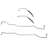Transmission Cooler Lines for 07-11 Jeep Wrangler JK w/ 3.8L stainless steel