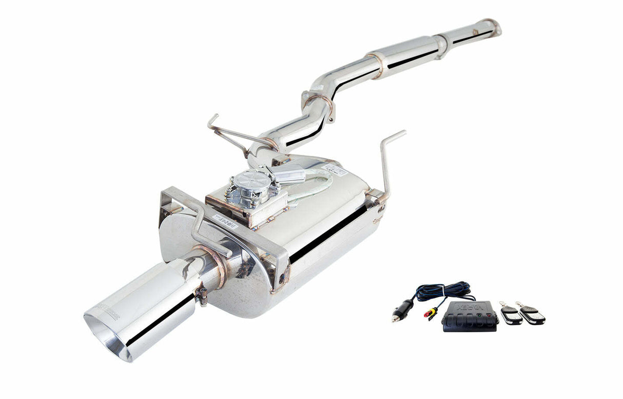 XFORCE ES-EV8-01-VMK-CBS for Mits Evolution 7 HighFlow Cat-Back w/Varex Muffler