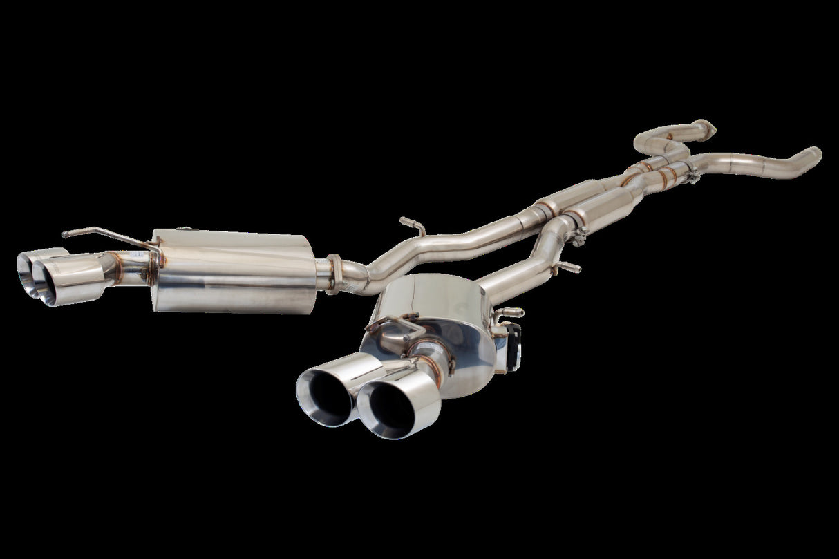 XFORCE Exhaust ES-CC16-VMK-CBS- Varex 304 SS Cat-Back Exhaust w/ Split Rear Exit