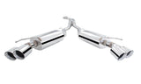 XForce cat-back exhaust system 304 stainless steel quad rear exit ES-CC17-CBS-XFO