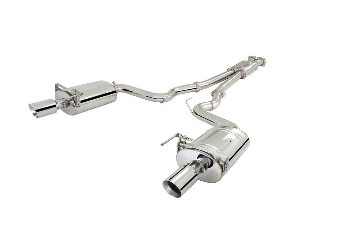 XFORCE Exhaust ES-FM15-02-CBS- Varex 304 SS Cat-Back Exhaust w/ Split Rear Exit