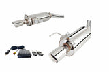 XFORCE Exhaust ES-FM15-VMK-ABS Varex 304 SS Axle-Back Exhaust w/ Split Rear Exit