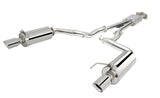 XForce cat-back exhaust system 304 stainless steel split rear exit ES-FM17-CBS-XFO