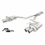 XFORCE Exhaust ES-FM18-VMK-CBS - Varex 304 SS Cat-Back Exhaust w/ Quad Rear Exit